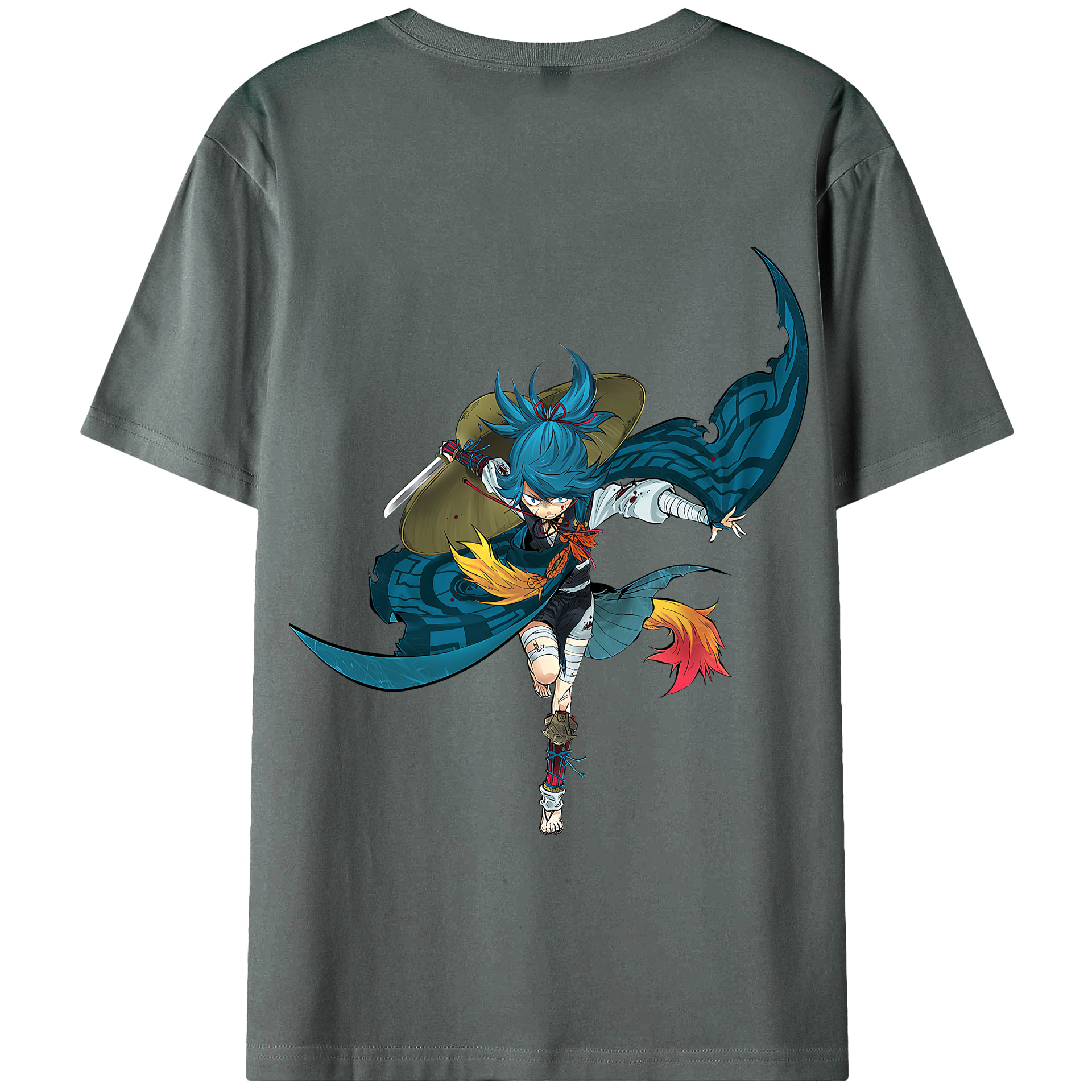 （画像用） 刀剣乱舞 Touken Ranbu 綿100％半袖Tシャツ（背面プリント）